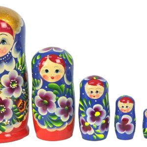 Originalna ruska matrjoška 22 cm, set 7 kom