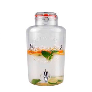 Steklena posoda za pitje 8,45L s pipo