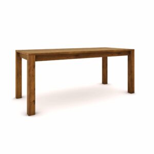 Hrastova miza 180 x 80 cm, rjavo polirana