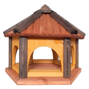 Lesena ptičja krmilnica, 44 cm x 37 cm