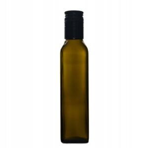 Steklenica MARASCA 250 ml olive s pokrovčkom