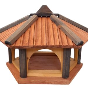 Lesena ptičja krmilnica, 55 cm x 46 cm