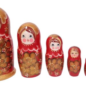 Originalna ruska matrjoška 22 cm, set 7 kom